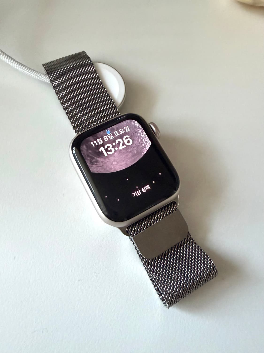 [새상품] 애플워치 SE3 40mm 셀룰러 밀레니즈루프 스타라이트 상품이미지2