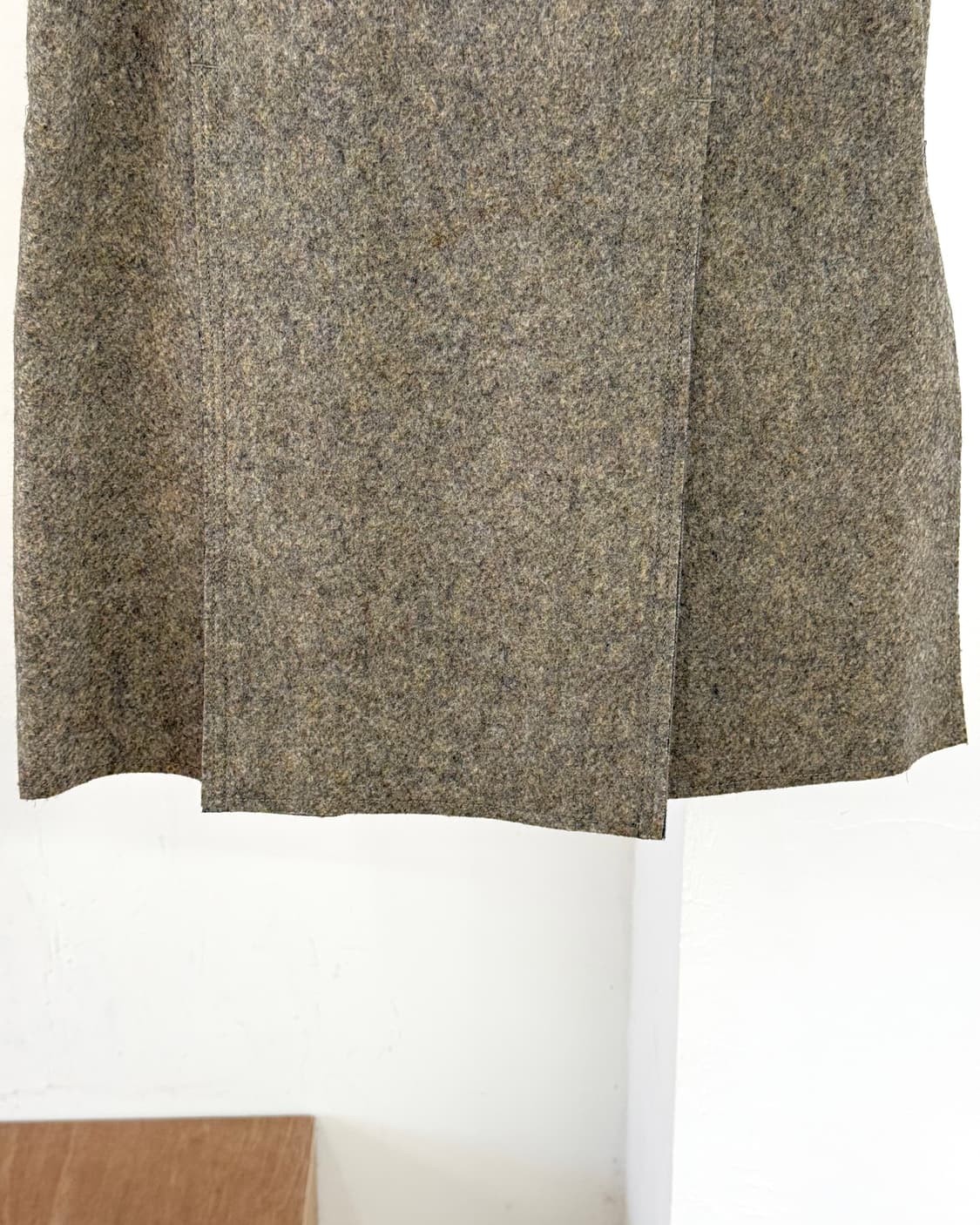 폴 스미스 올리브 울 미니 스커트 상품이미지6