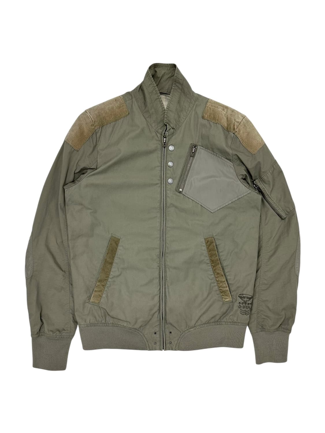 디젤 밀리터리 집업 자켓 상품이미지1