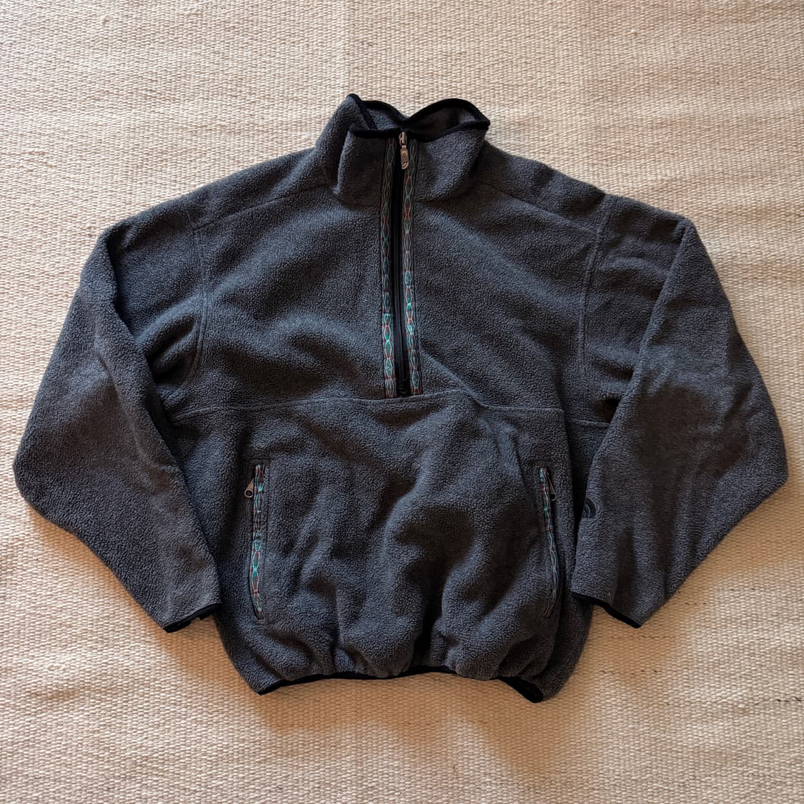 빈티지 90년대 노스페이스 하프집 플리스 상품이미지6