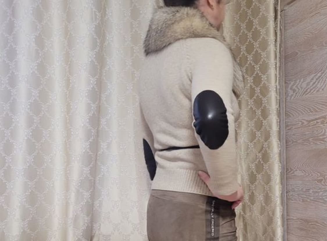 PRADA 프라다 집업 니팅 벨티드 재킷(40 사이즈)해외발송 상품이미지3