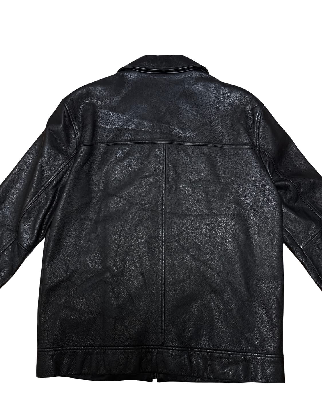 리바이스 블랙 소가죽 레더 자켓 상품이미지5