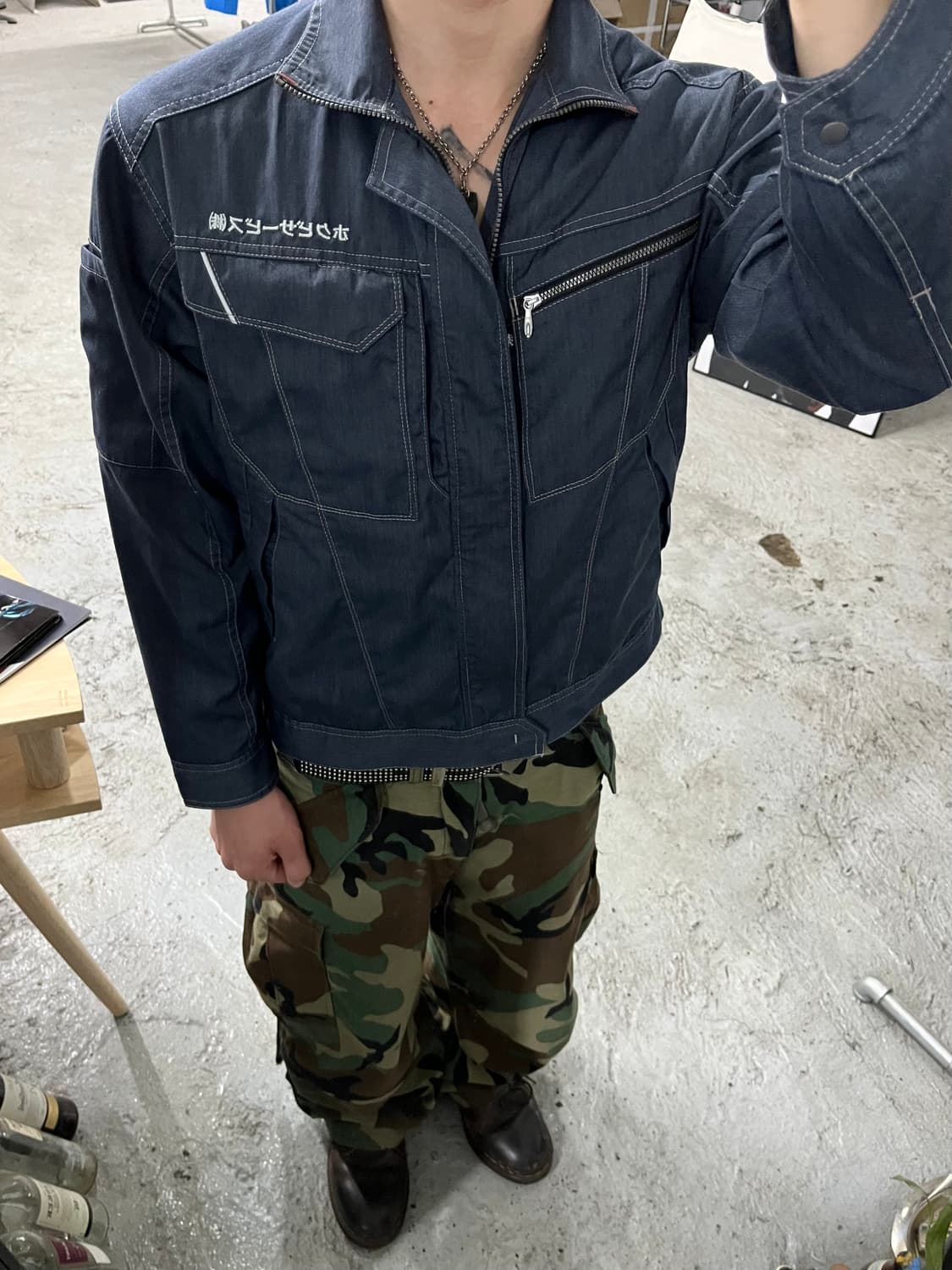 Andare Schietti work jacket 상품이미지3