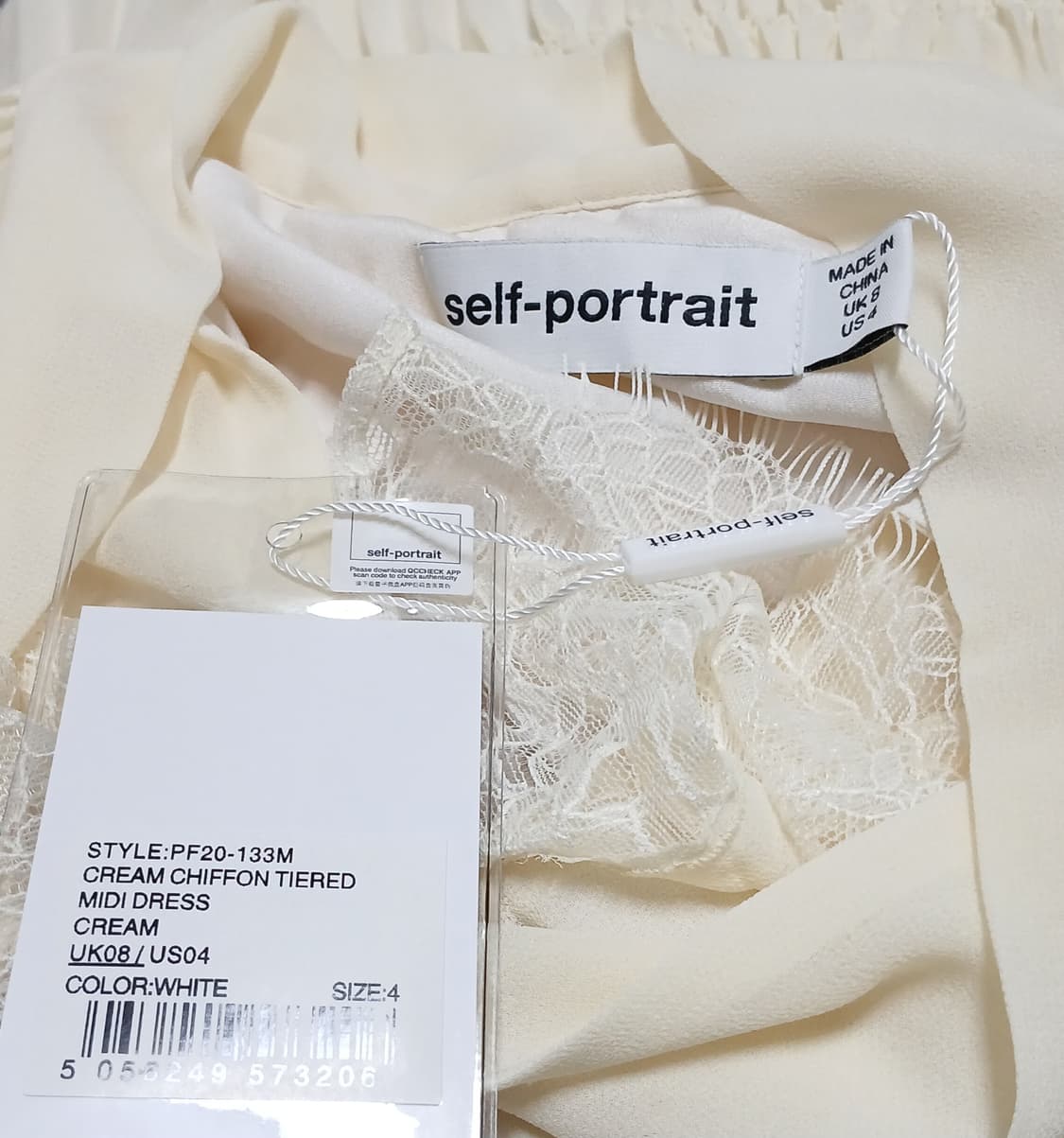 새상품)셀프포트레이트 self portrait 플리츠 롱 원피스 상품이미지3