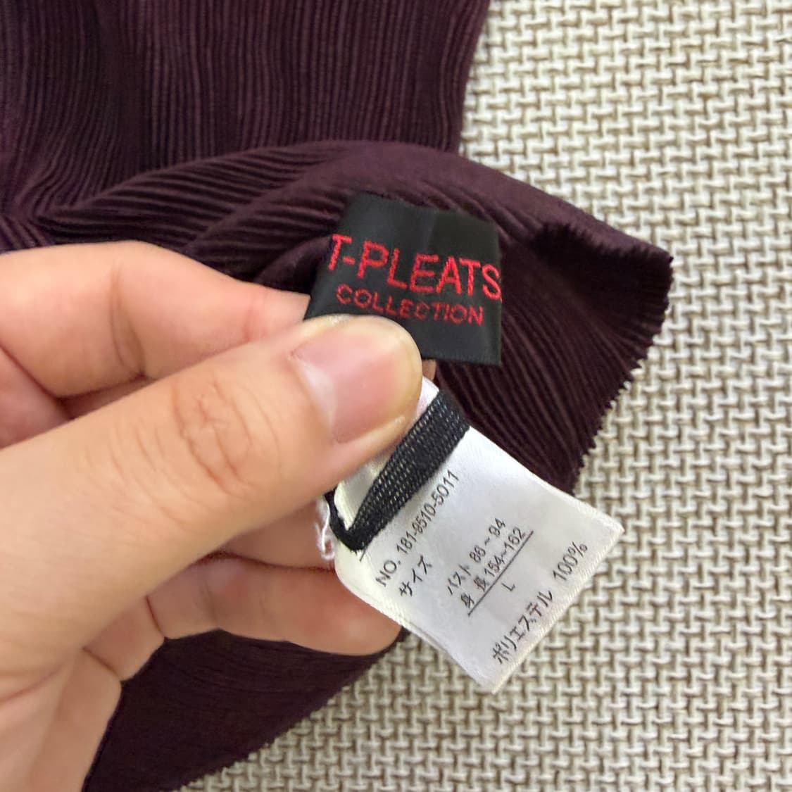 L T-PLEATS 플리츠 상의 자켓 0518D 상품이미지3