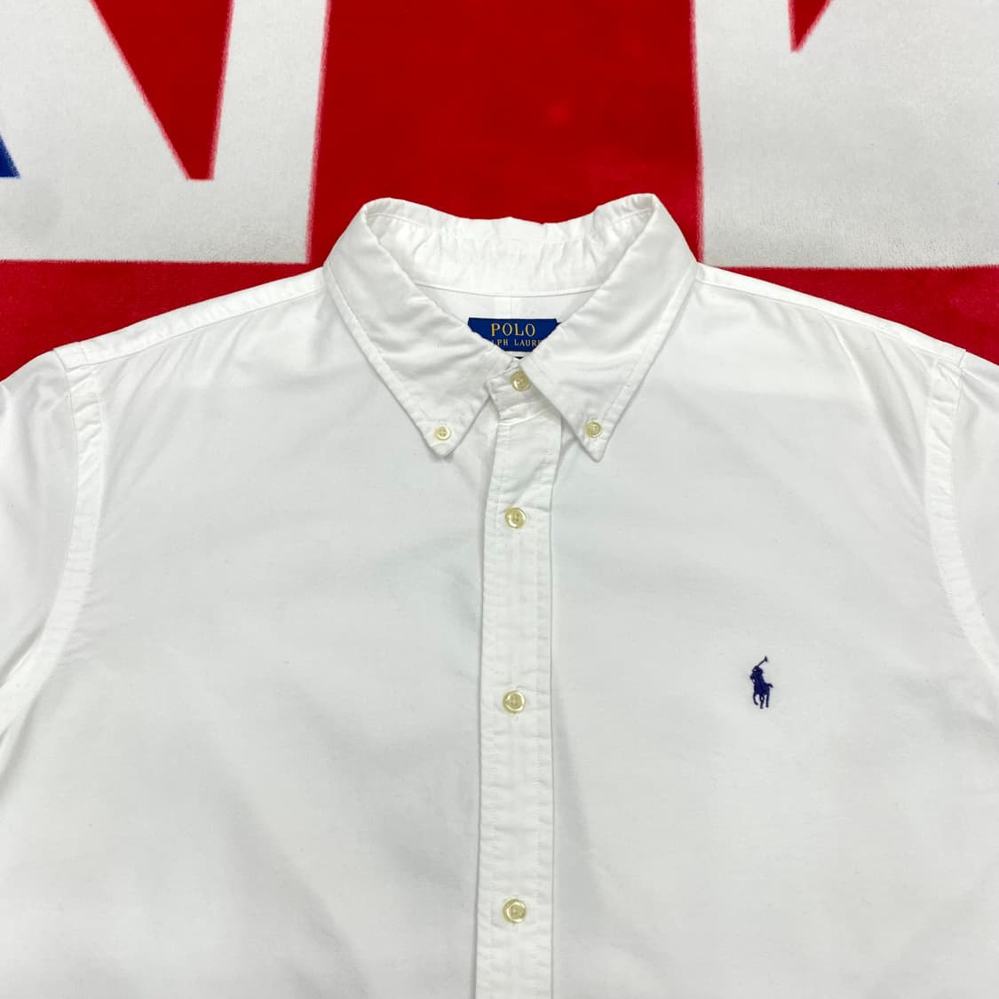 폴로 화이트 셔츠 XXL 상품이미지3