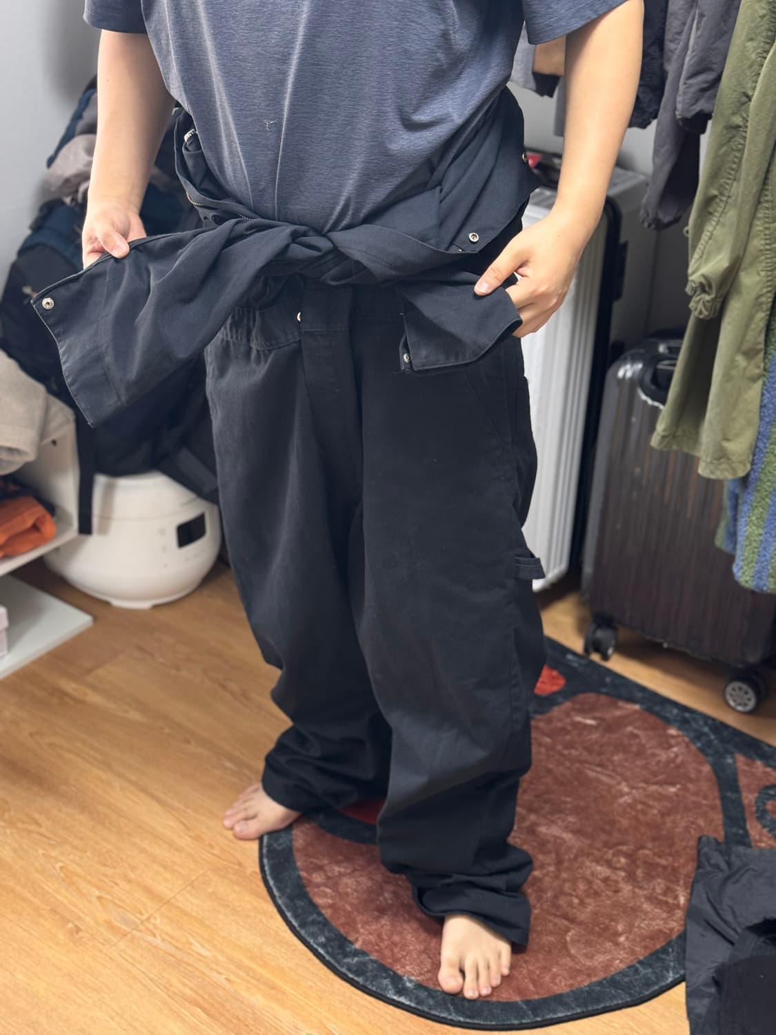 착샷 잇음 디키즈 커보올 정비복 점프수트 xl  상품이미지4