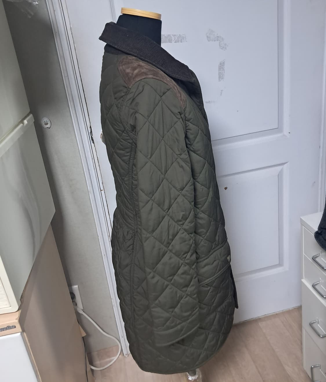 폴로랄프로렌 카키 퀼팅 자켓 L (12-14세)44~날씬55 상품이미지6