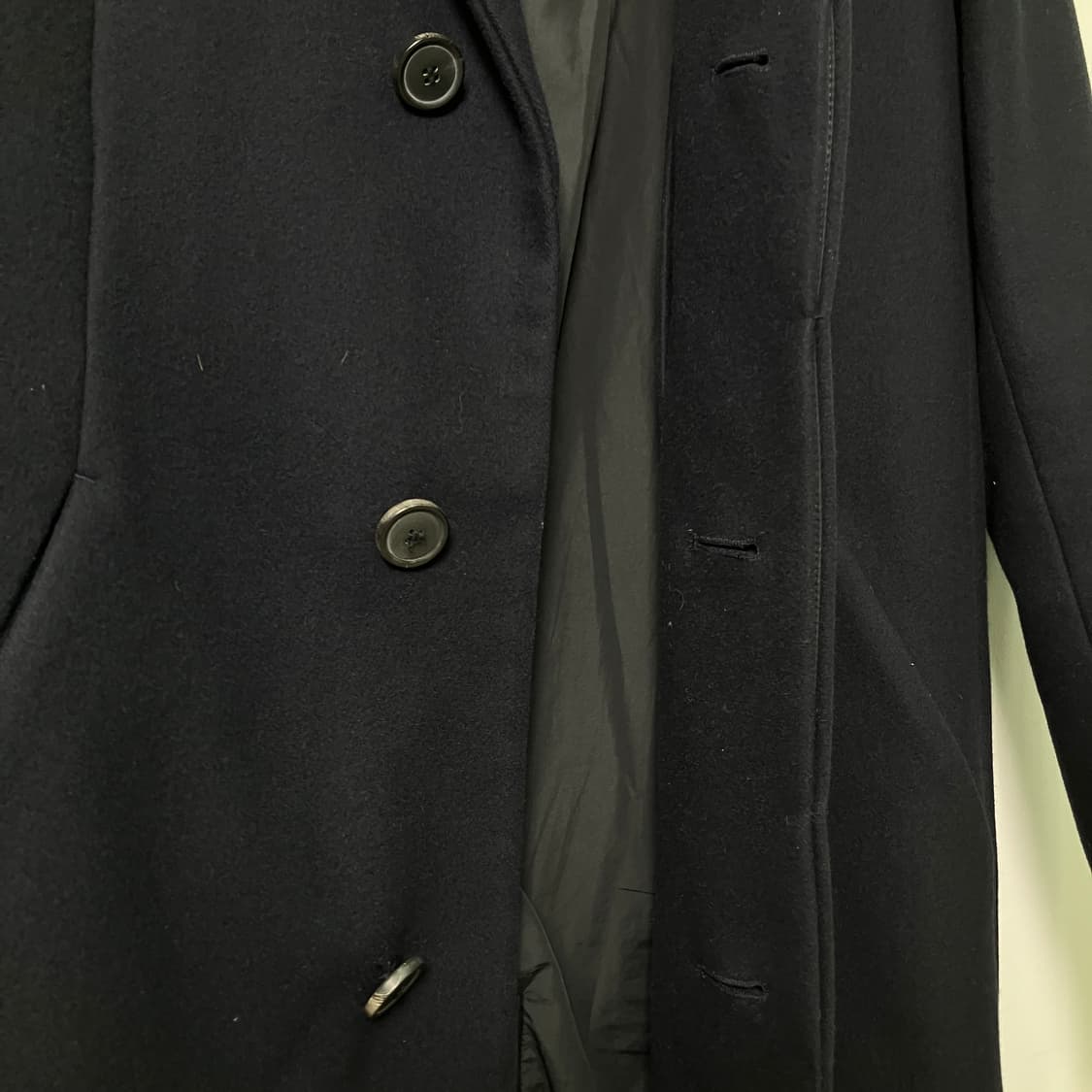 Theory 띠어리 네이비 싱글 코트  상품이미지5