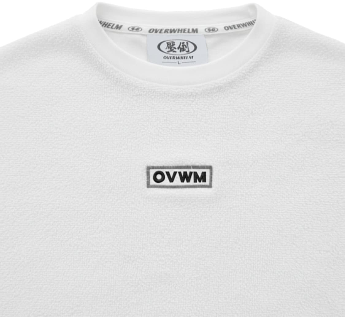 압도 OVWM 타올지 오버핏 티셔츠 미개봉 새상품 상품이미지1