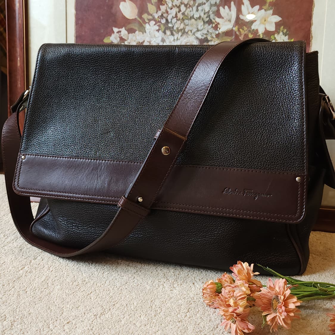 살바토레 페라가모 올레더 메신져백 크로스백 상품이미지3