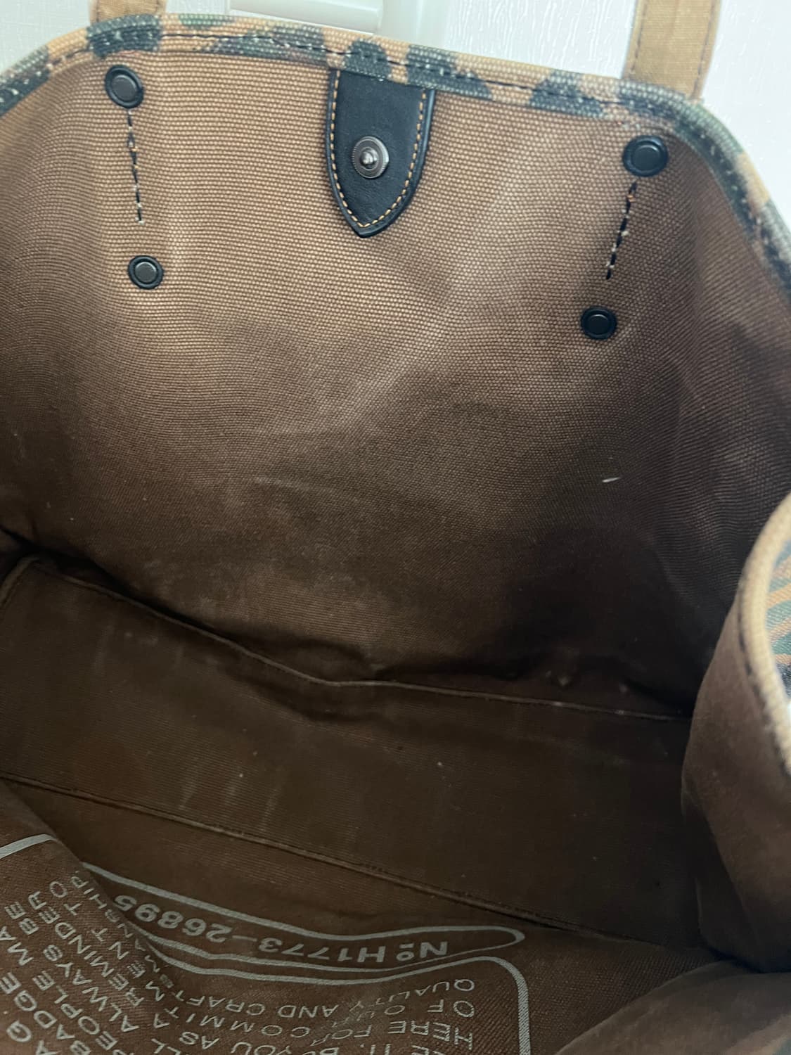 COACH Wild Beast Rexy Canvas Tote Bag 상품이미지7