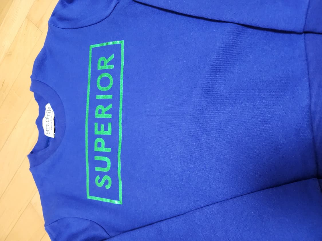 에트레세실 기모 맨투맨 L사이즈 상품이미지3