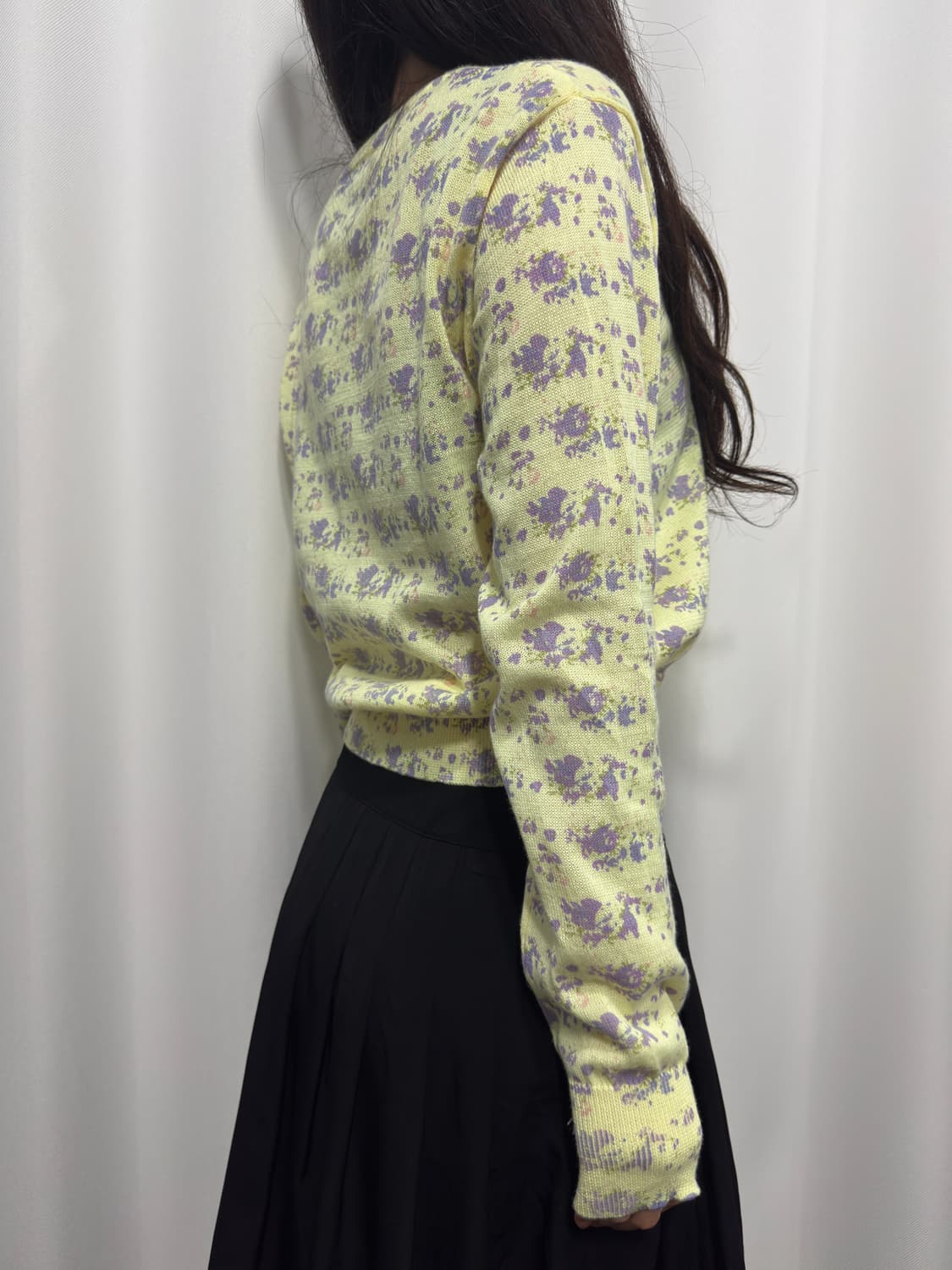 ryu ryu flower lemon cardigan 상품이미지3