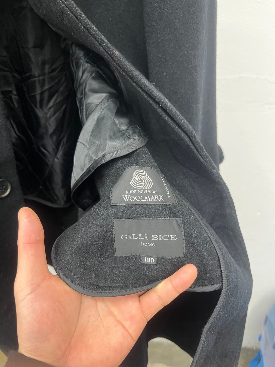 L) HAND MADE WOOL HALF COAT 상품이미지5