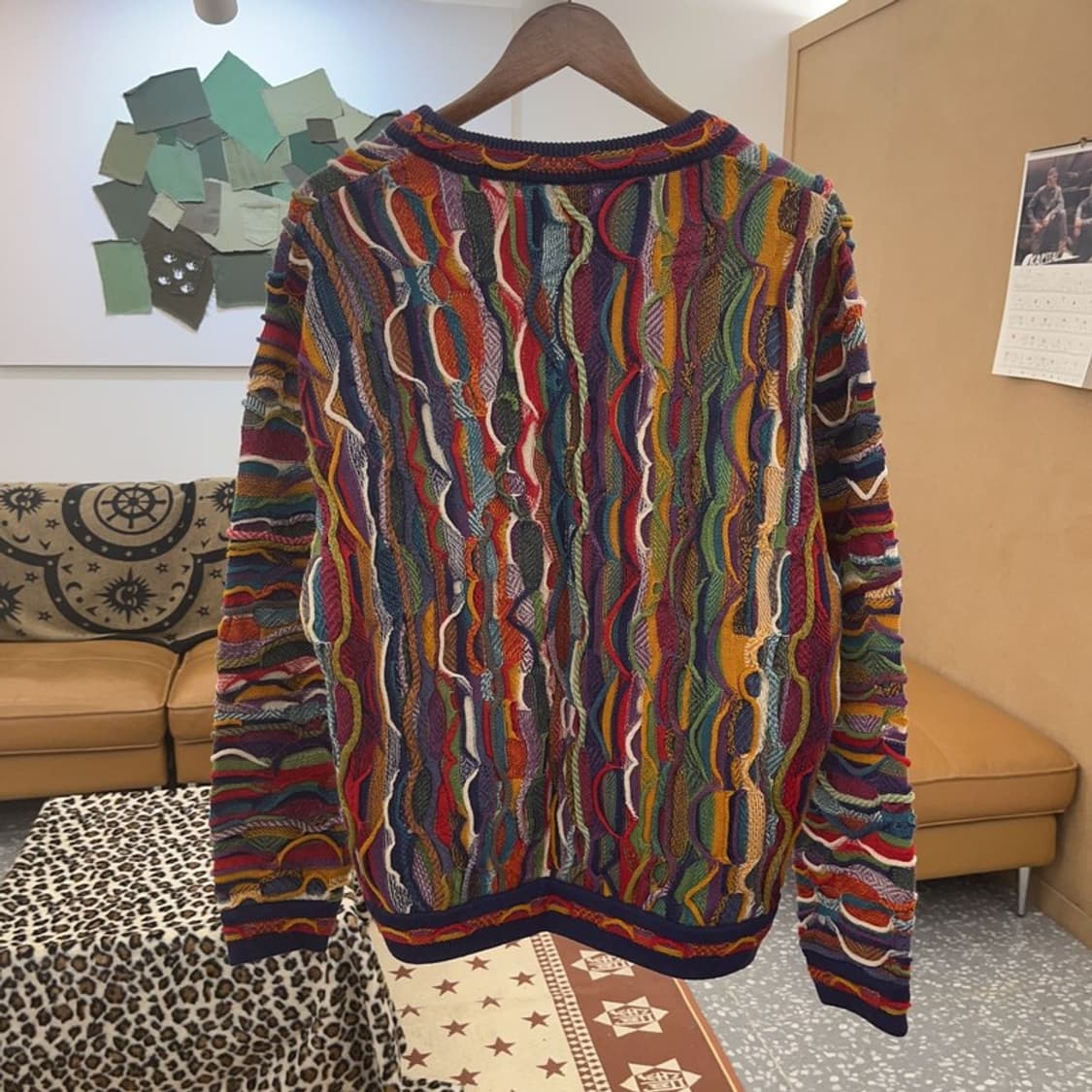 림노스 보헤미안 에스닉 멀티컬러 인디언 울니트 M C08851 상품이미지4