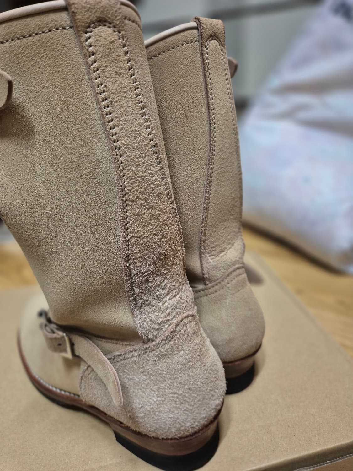 어트랙션즈 스웨이드 엔지니어부츠 lot 329 상품이미지9