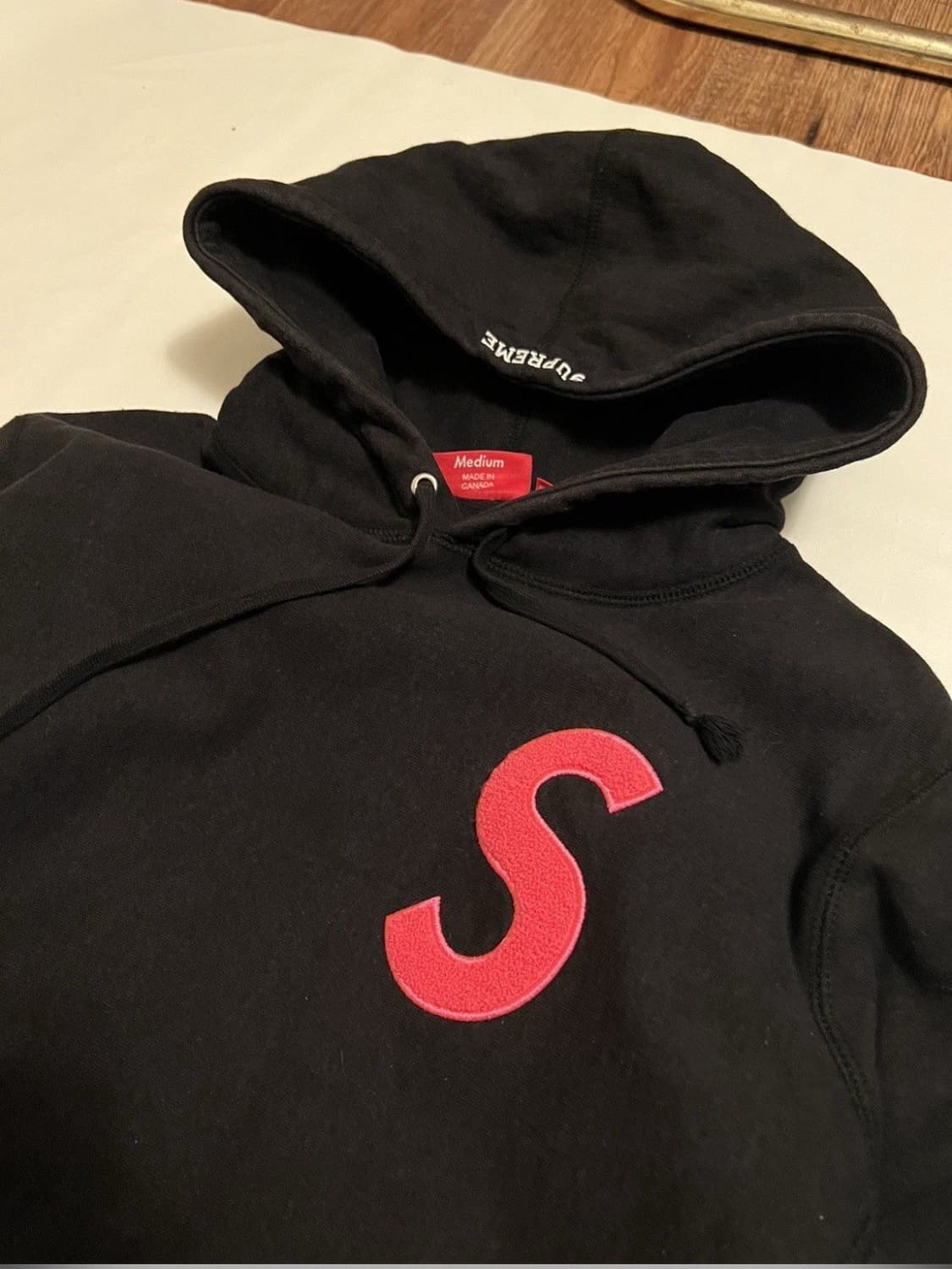 19FW 슈프림 S 로고 후드티 상품이미지1