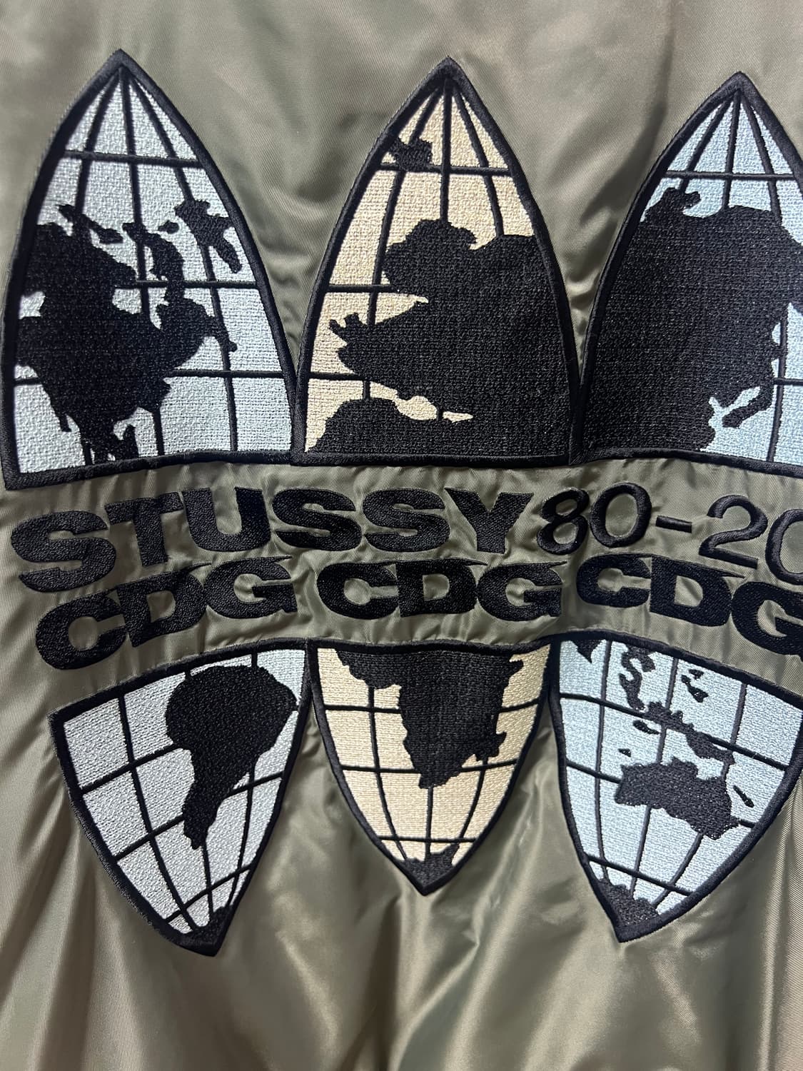 스투시xCDG 콜라보 MA-1 자켓 팝니다 상품이미지3