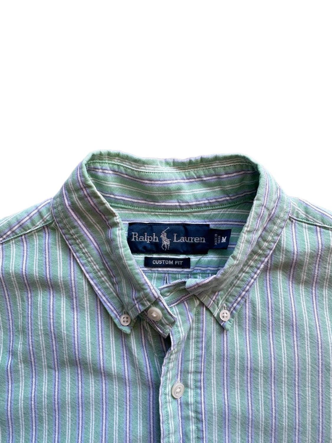 폴로 랄프로렌 버튼다운 반팔 스트라이프 셔츠 상품이미지4