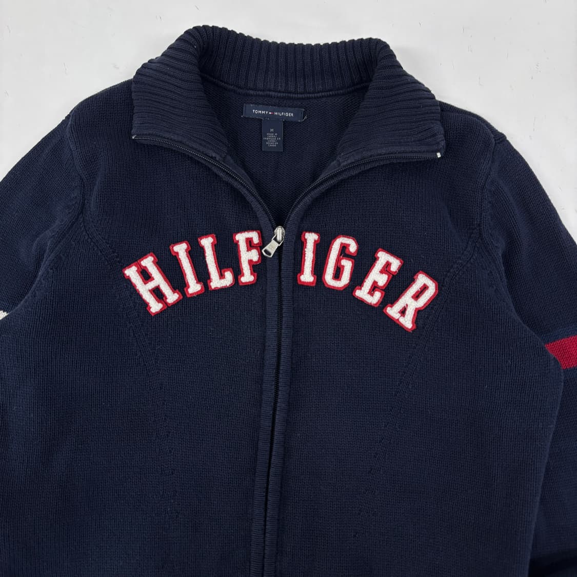 타미힐피거 니트 집업 상품이미지4