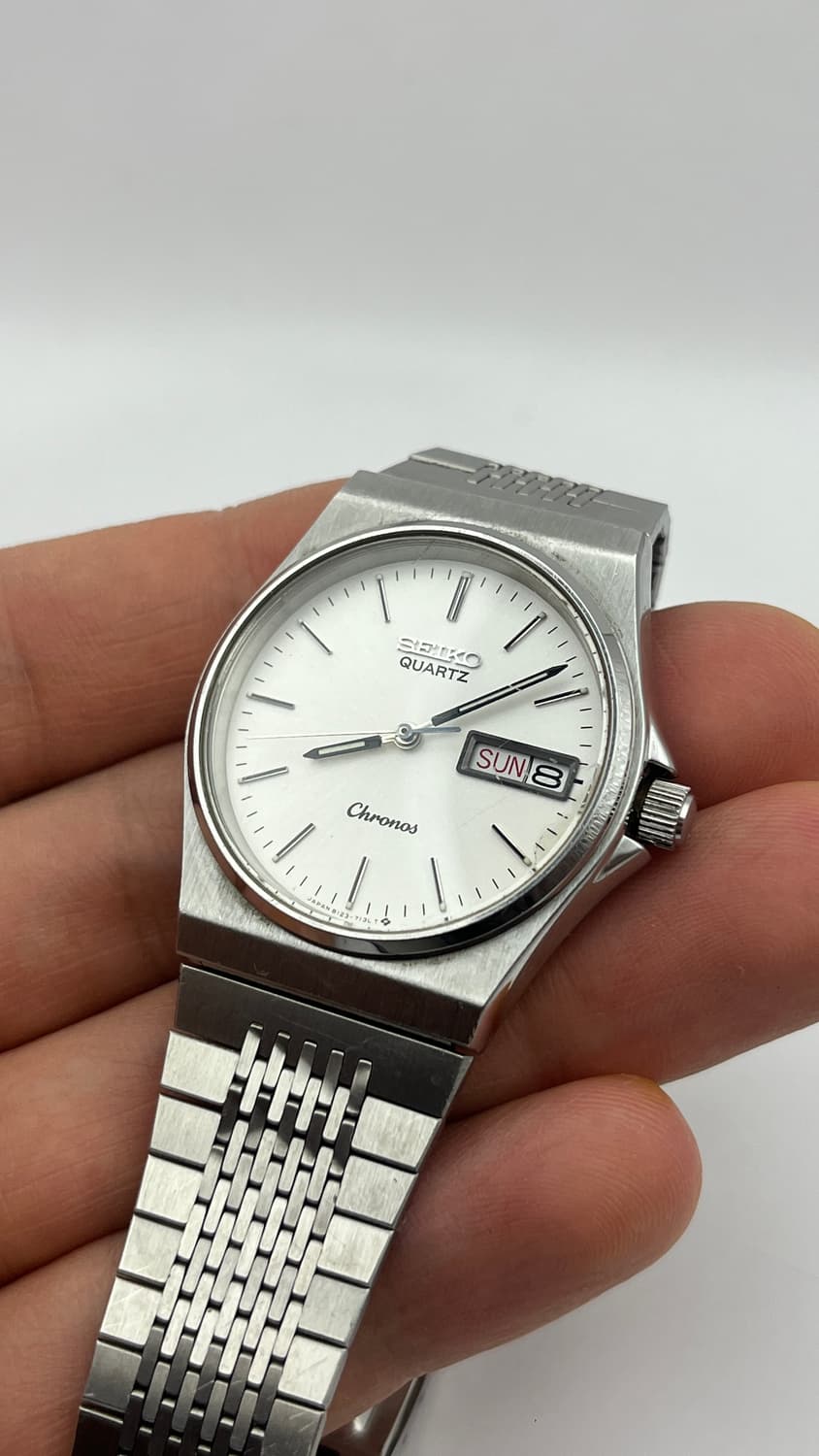 세이코 남성용 빈티지 데이데이트 상품이미지1