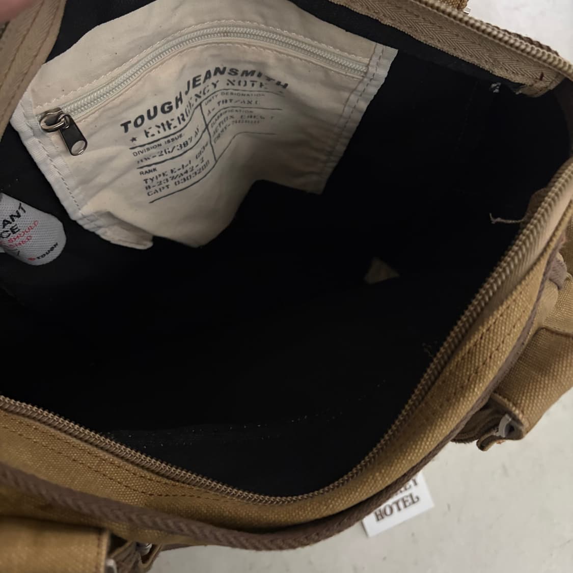 Tough 터프 빈티지 토트백 OS 상품이미지7