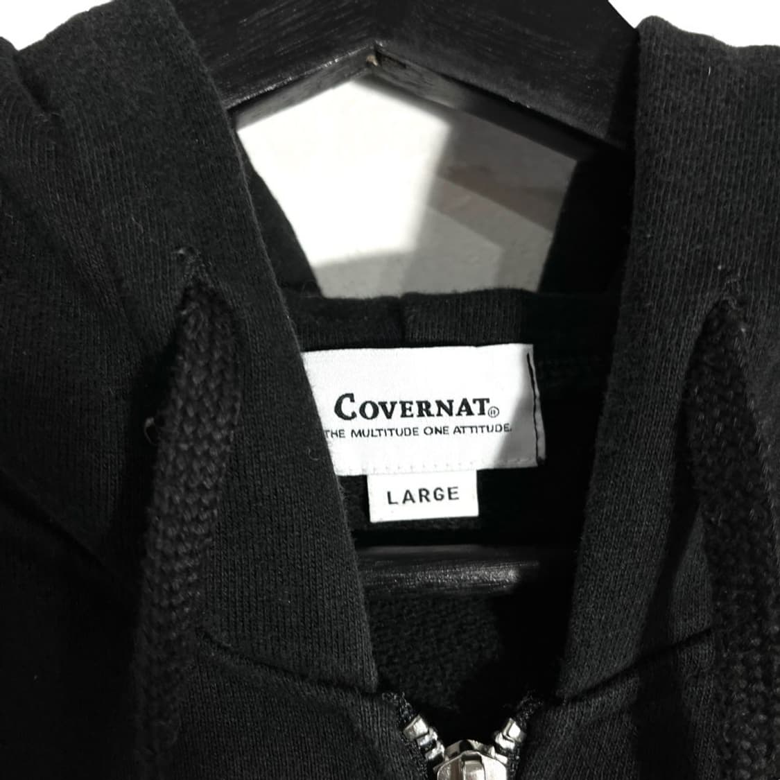 커버낫 로고 후드집업 상품이미지7