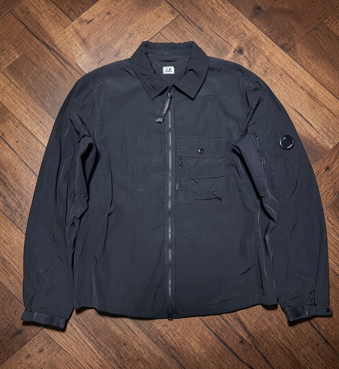 CP컴퍼니 크롬 나일론 지퍼 오버셔츠 상품이미지1
