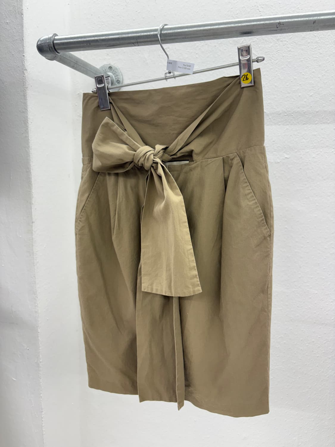 폴스미스 하이웨스트 리본미디스커트 상품이미지1