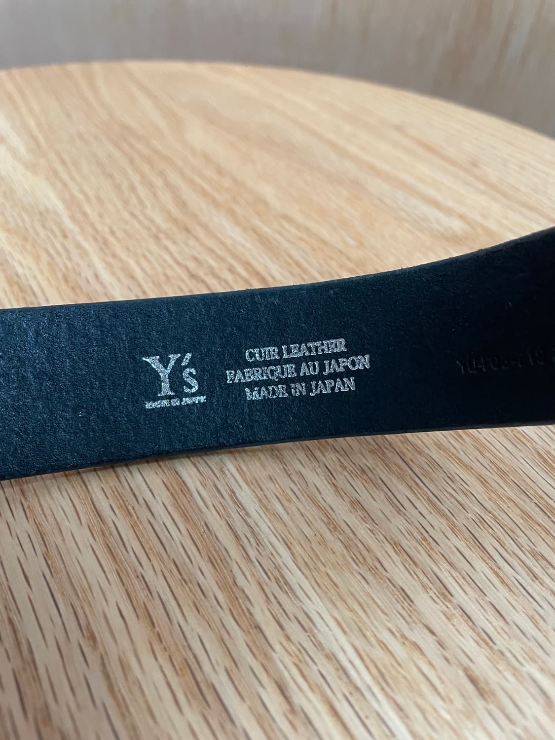 요지야마모토 y’s 바이컬러 벨트 상품이미지3