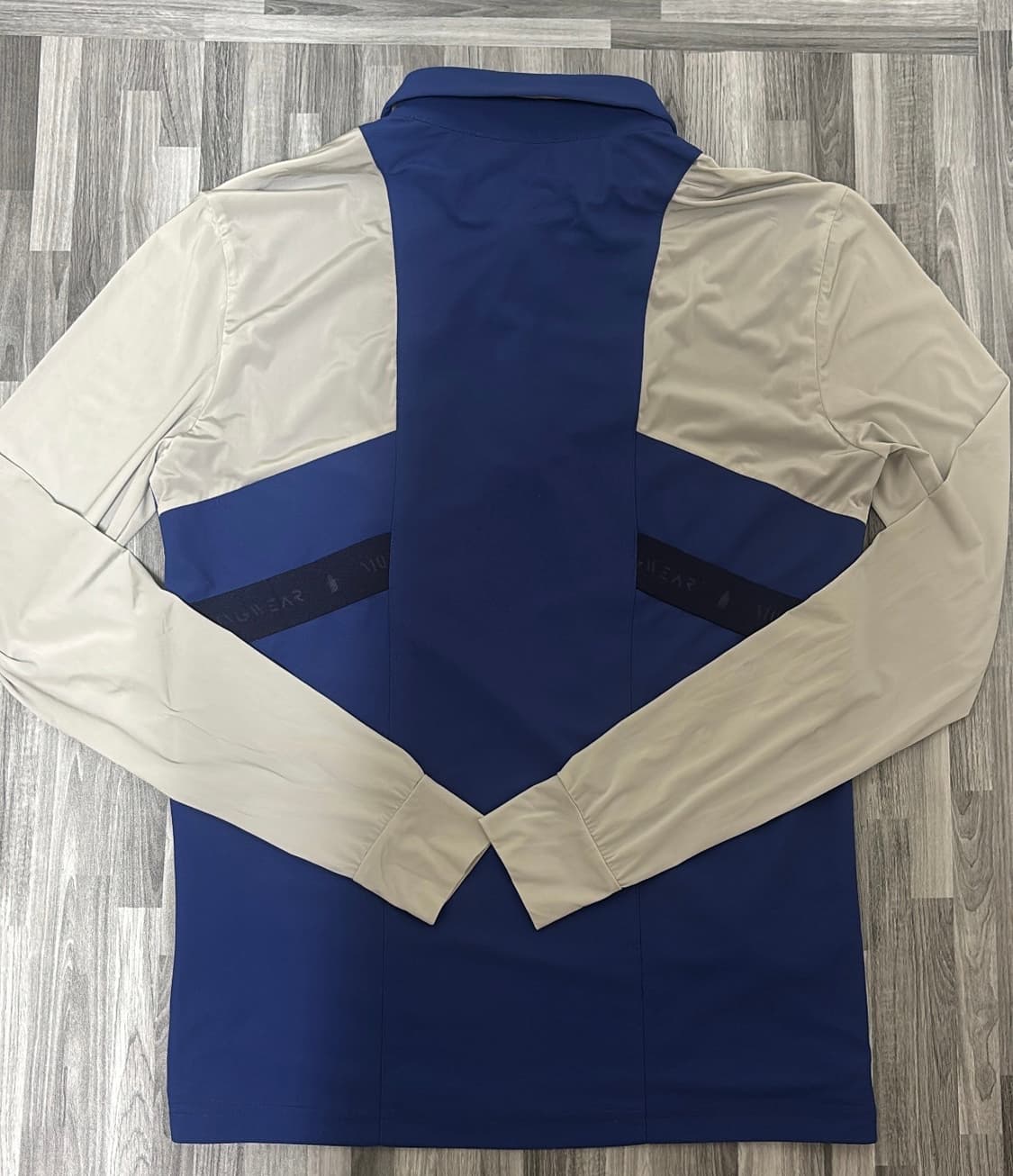 Munsingwear 긴팔 폴로 셔츠 네이비 골프웨어 M 상품이미지2