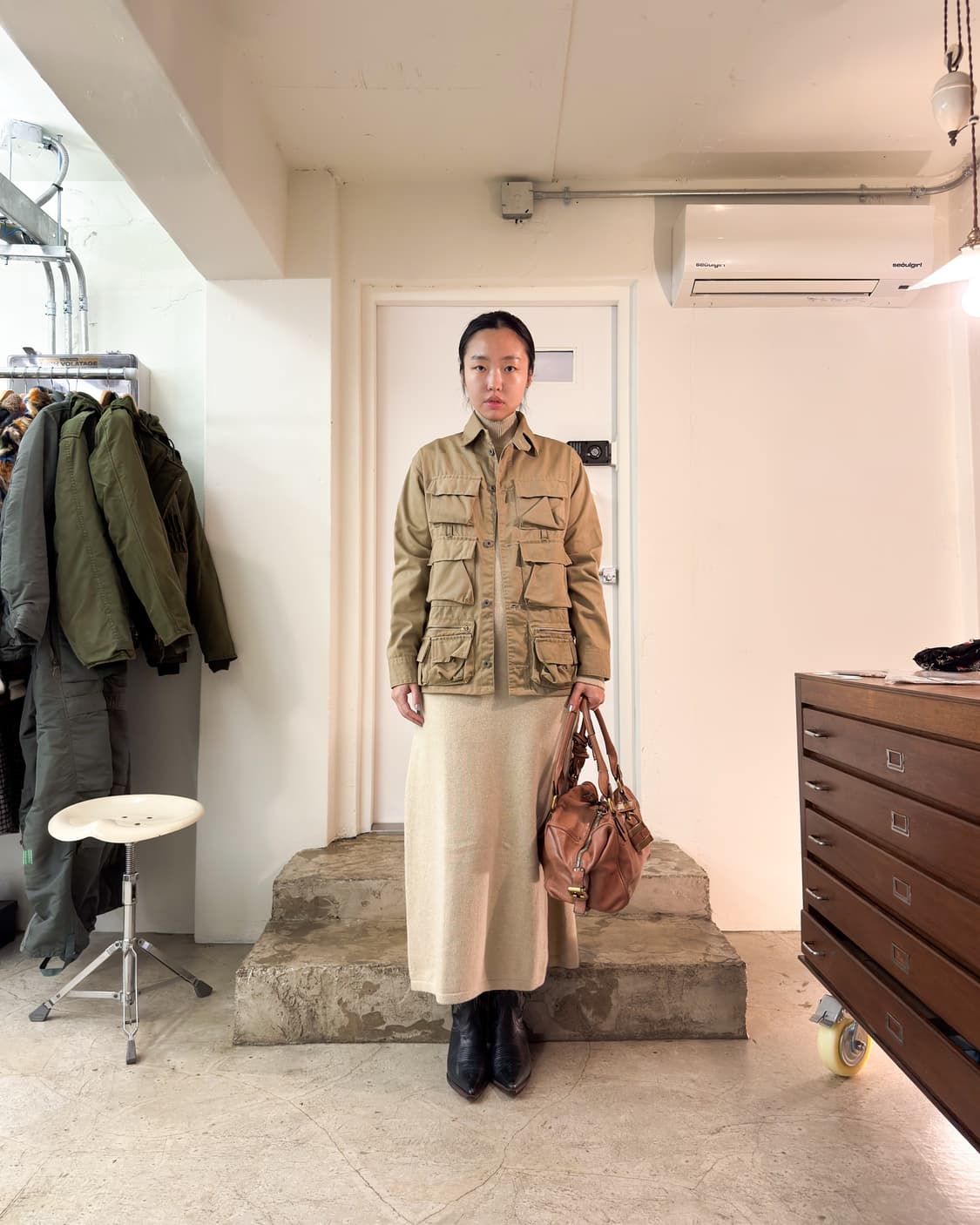 Post Overalls Engineer Work Jacket/ M 상품이미지1