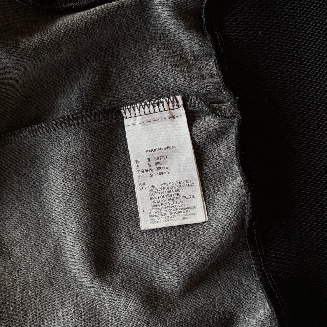 [S]아디다스 SST 트레포일 블랙 트랙탑 져지 상품이미지8