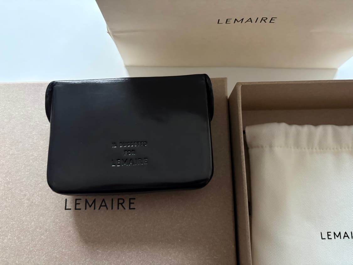 르메르 일부세토 카드 홀더 지갑 블랙 상품이미지4