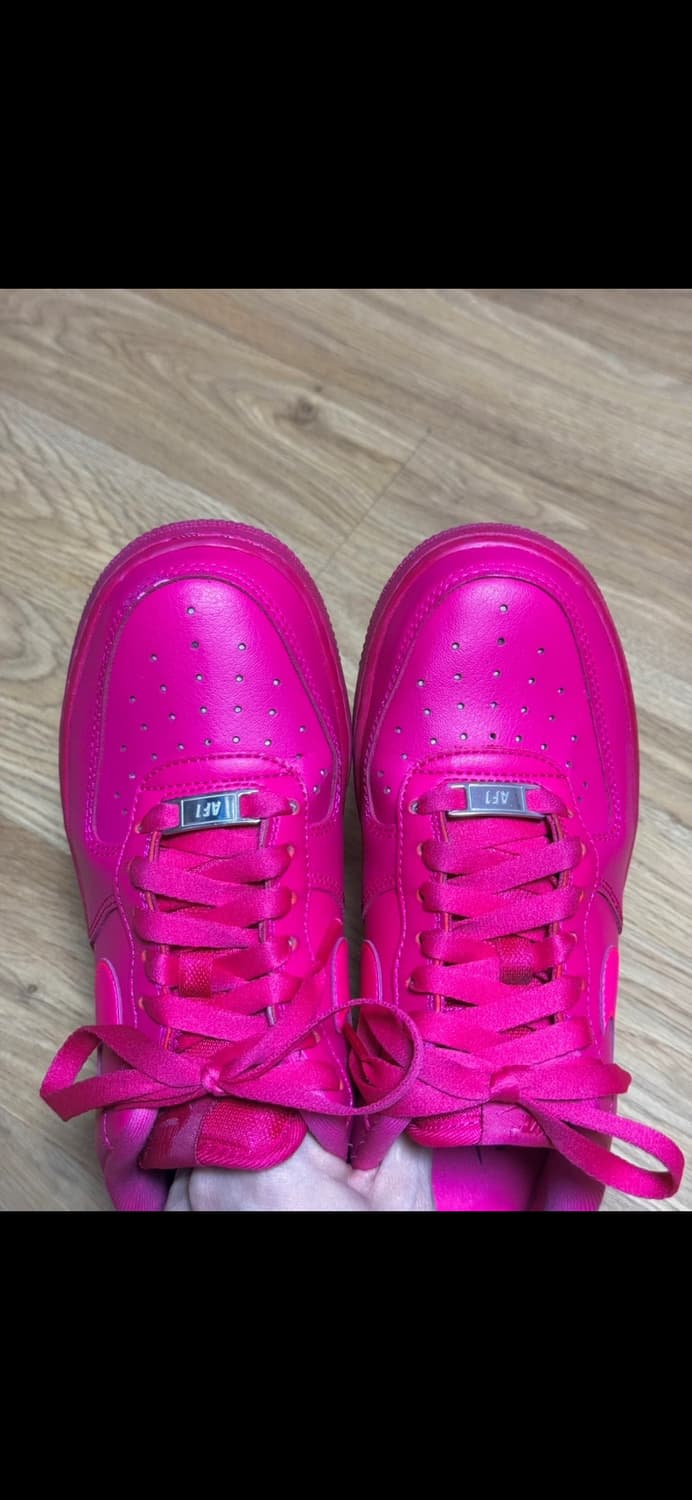 나이키 에어포스1 07 핑크 230size 상품이미지3