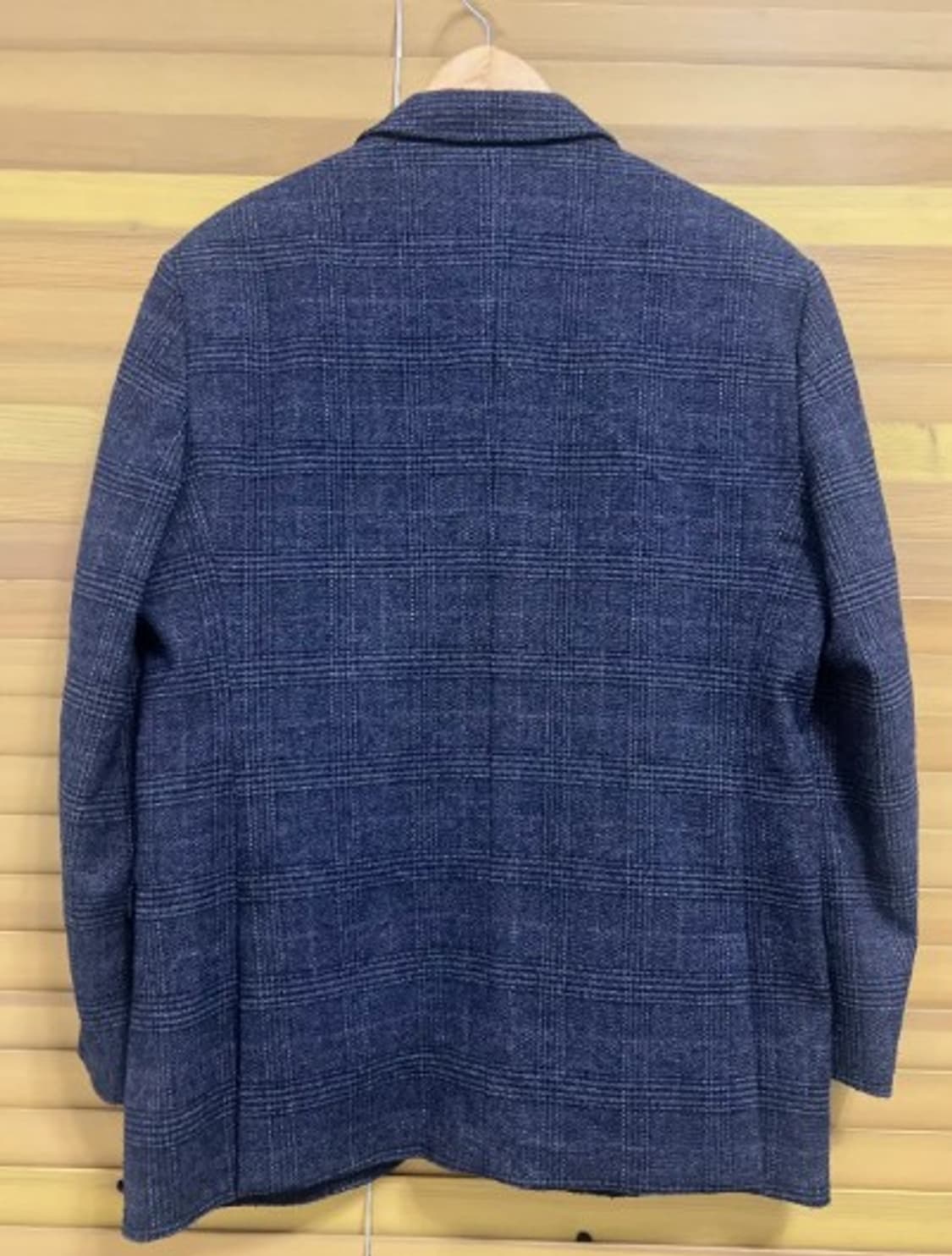 프랑코페라로 남성 네이비체크자켓 100 상품이미지3