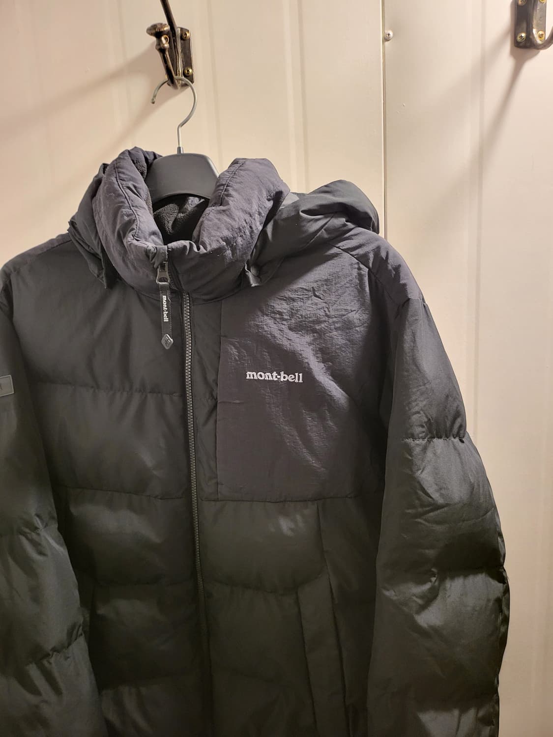몽벨 블랙 패딩 점퍼 상품이미지3
