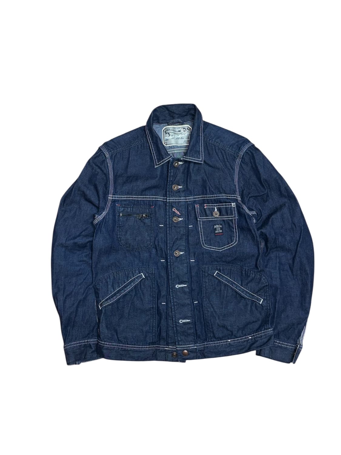 Diesel 디젤 스티치 데님 자켓 상품이미지3