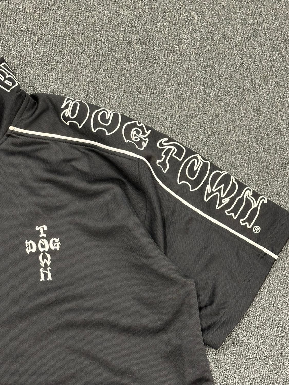 XL)도그타운 빈티지 반팔 집업 상품이미지3