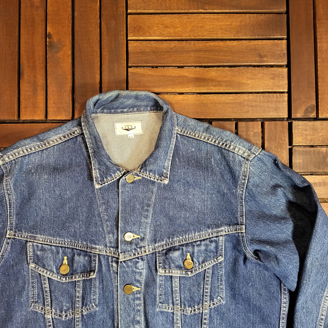 90s FITTZ 데님 자켓 (LL) 상품이미지3