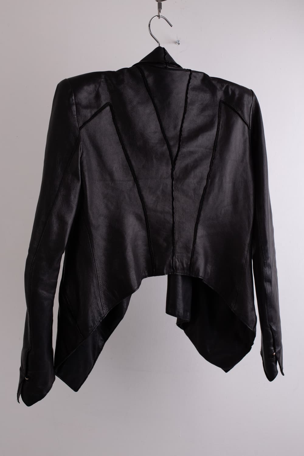 HELMUT LANG ASYMMETRICAL LEATHER JACKET 상품이미지8