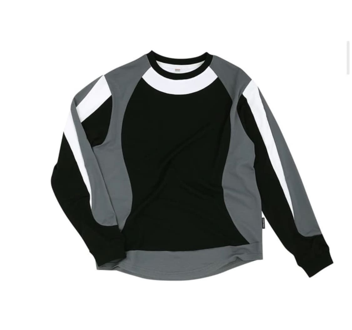 [구함] know wave 노우웨이브 레이싱 메쉬 롱 슬리브 상품이미지1