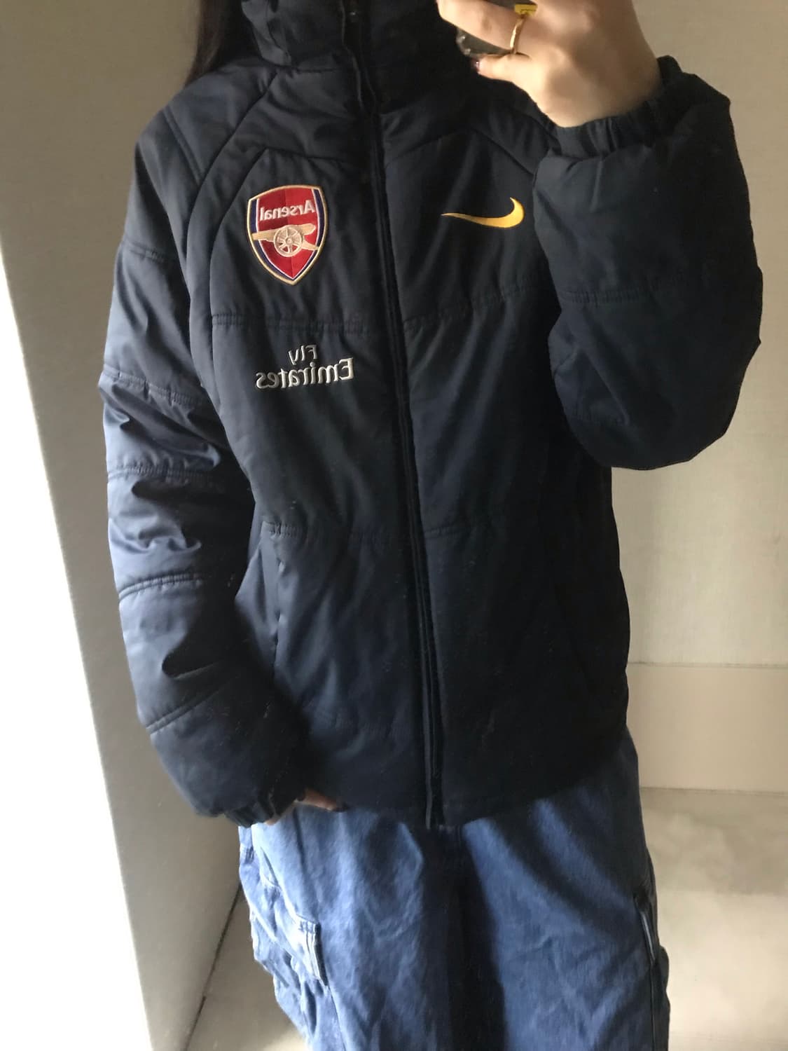 나이키 아스날 네이비 패딩 상품이미지1