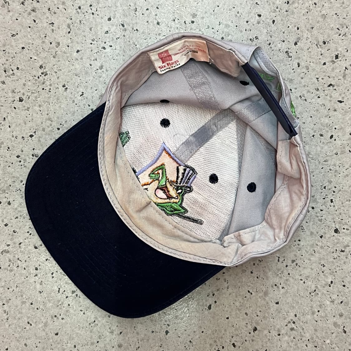 빈티지 90s Six Flags Looney Tunes 자수 캡 상품이미지2