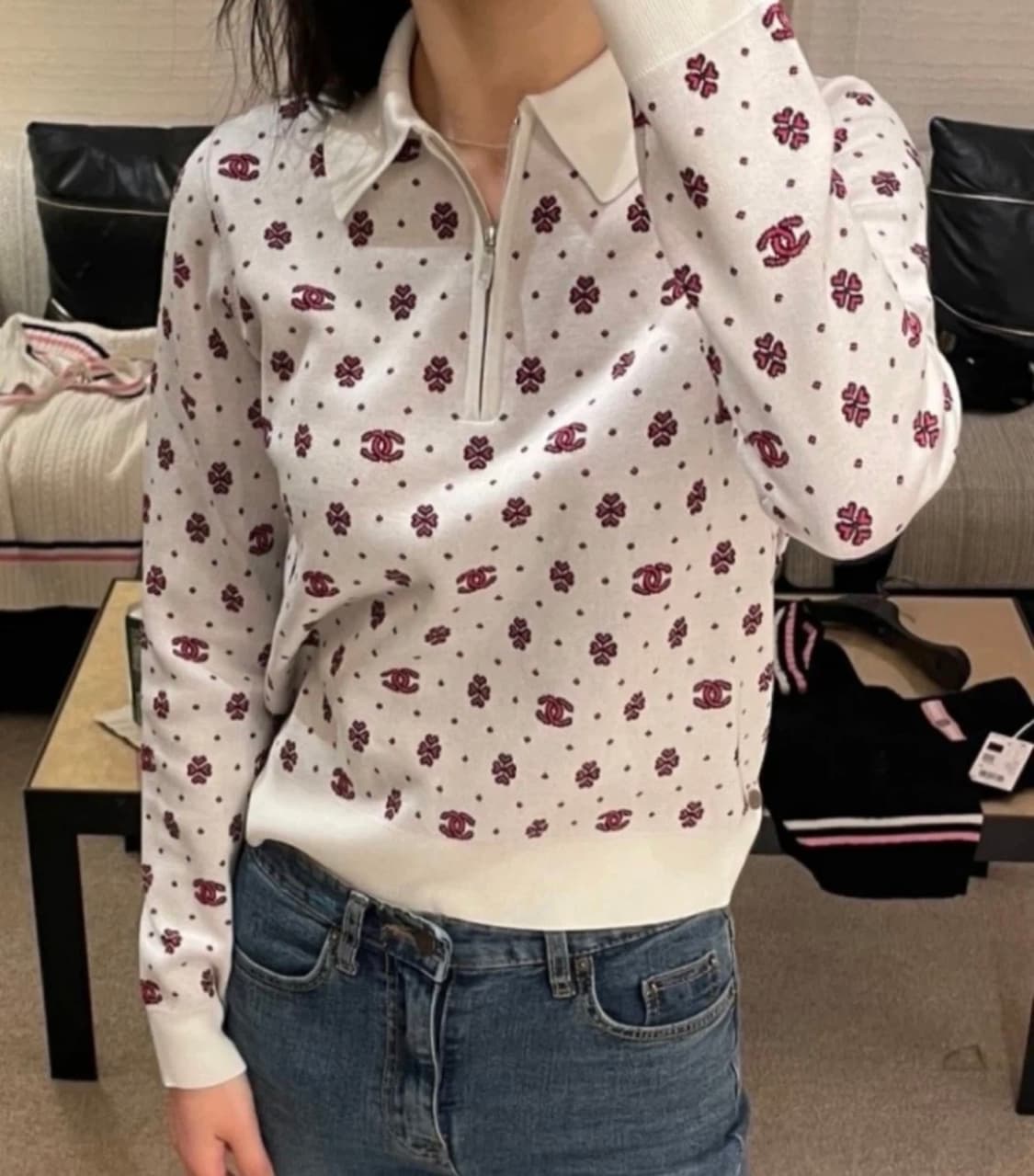 샤넬 풀오버 니트 38 상품이미지2