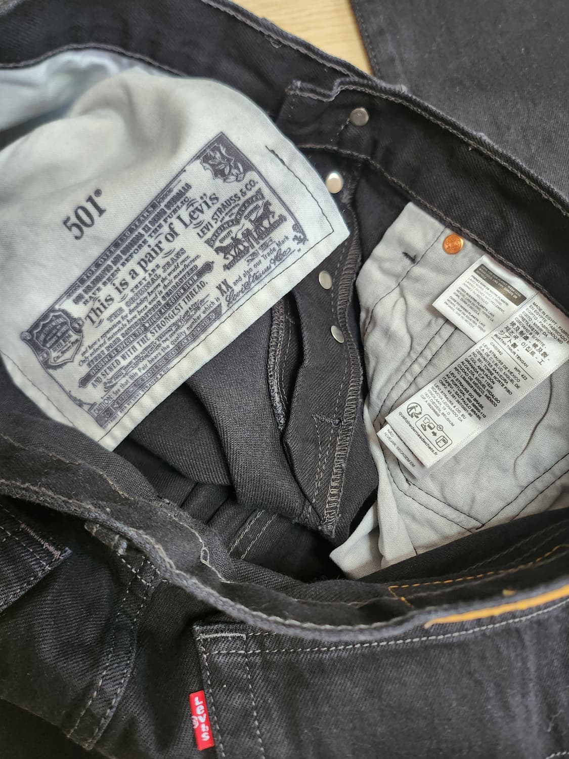 리바이스501 블랙진(33 상품이미지10