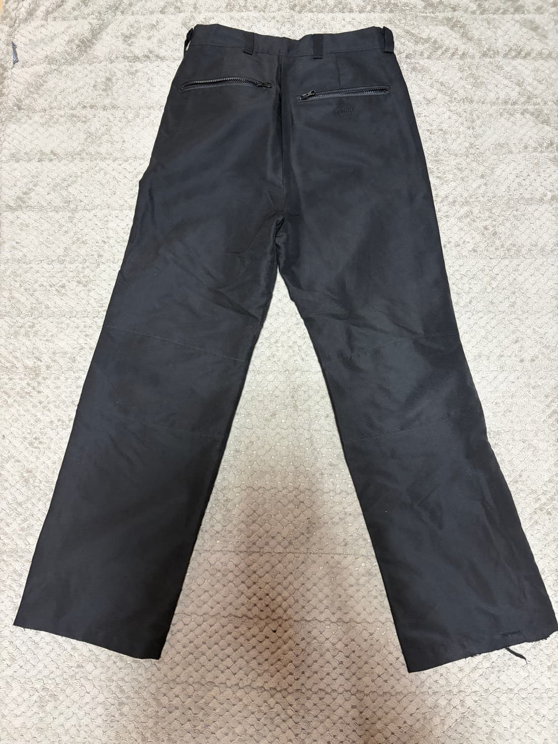 플라스틱프로덕트 지퍼 다트 팬츠 상품이미지2