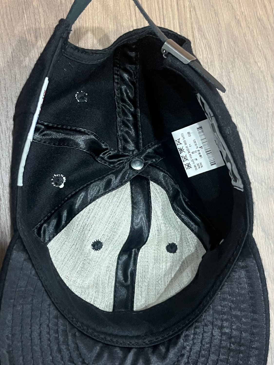 지디 착용 꼼데가르송 CDG 이벳필드 플란넬 볼캡 F 상품이미지5