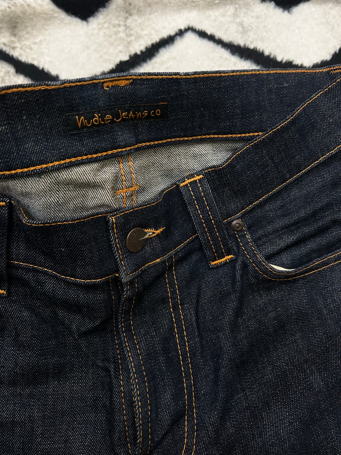 [32]누디진 씬핏 데님팬츠/생지/스판 상품이미지4